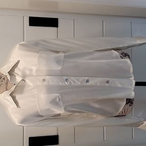 Gorgeous Ivory/White Long Sleeve Blouse